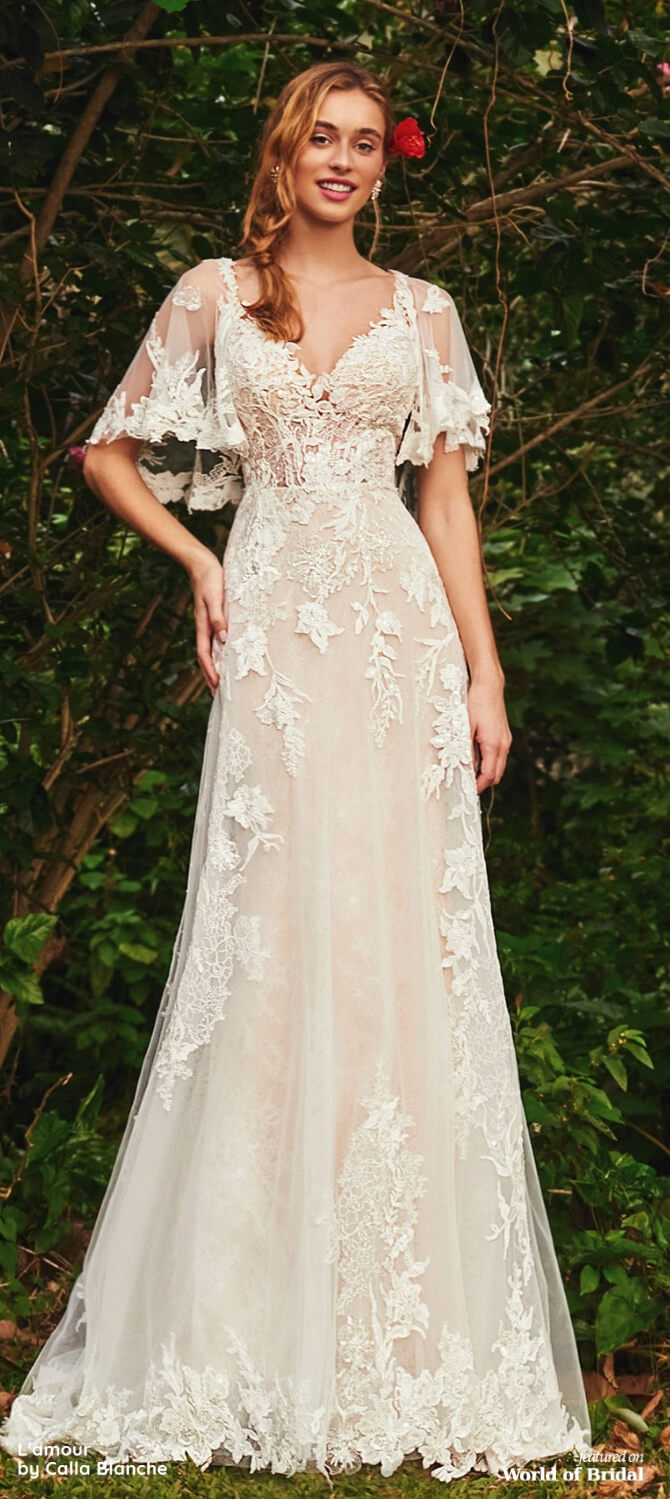 L'amour by Calla Blanche Fall 2020 Wedding Dresses - World of Bridal
