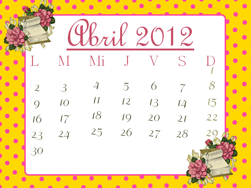 Plantilla Dependentias DÍAS FESTIVOS MES DE ABRIL