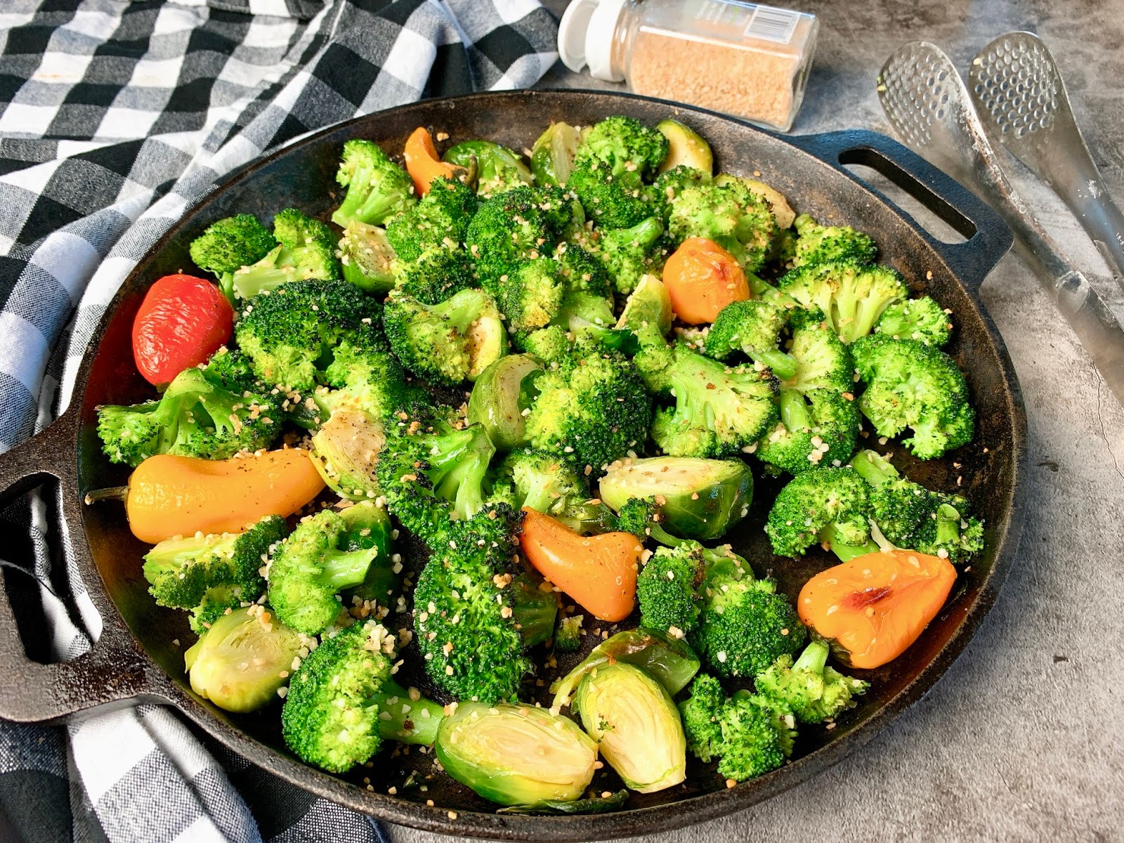 Garlicky Roasted Vegetables