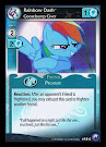 My Little Pony Rainbow Dash, Goosebump Giver Canterlot Nights CCG Card