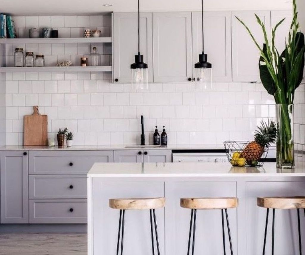 45+ Gorgeous Apartment Kitchen Decorating Ideas