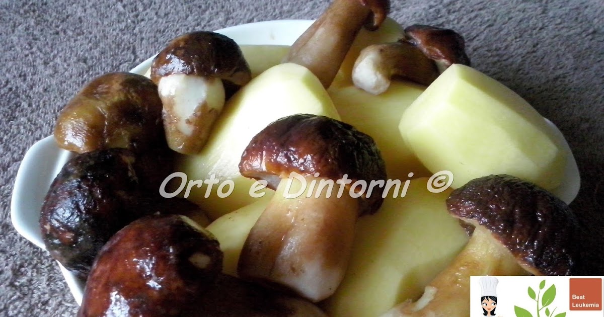 Orto e Dintorni Zuppa di patate e porcini