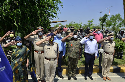 शहीद जवान को श्रद्धांजलि, AnjNewsMedia