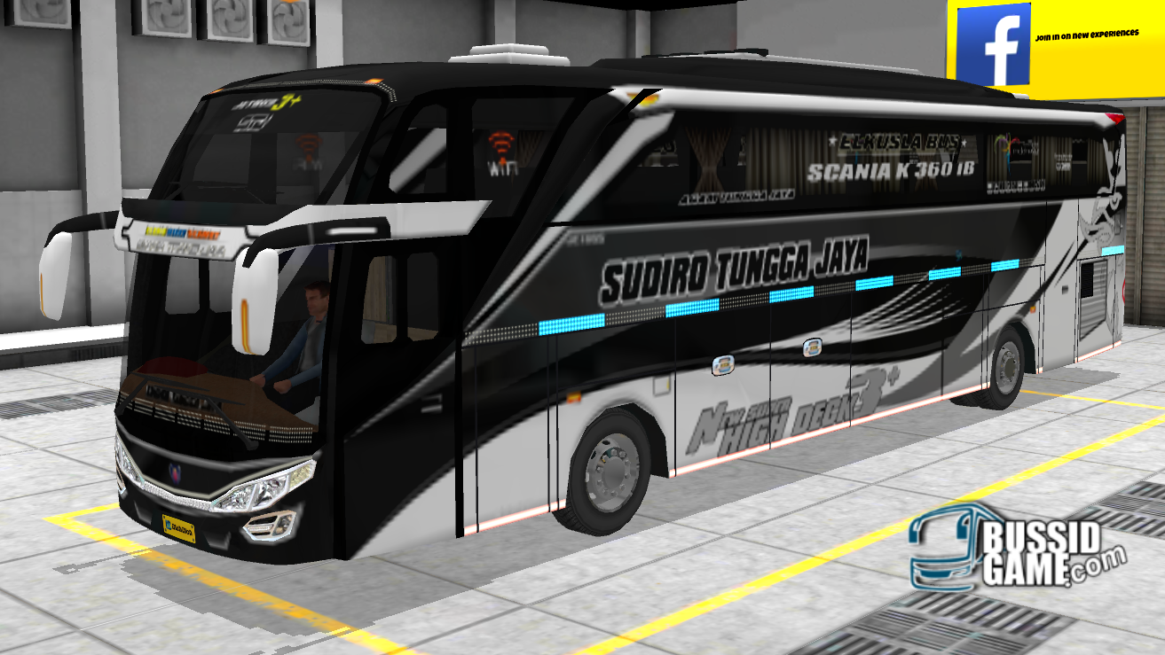Koleksi Livery Bus SHD Ori Edisi Sudiro Tungga Jaya ...