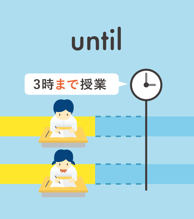 until と by の違いとは？