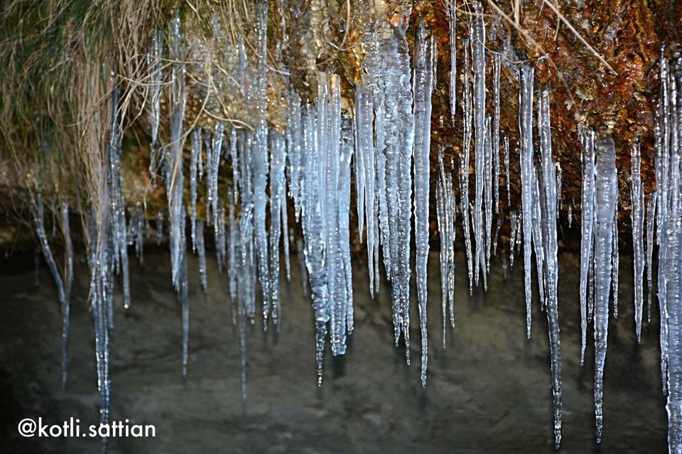 KOTLI SATTIAN ICE NEEDLES IN KOTLI SATTIAN