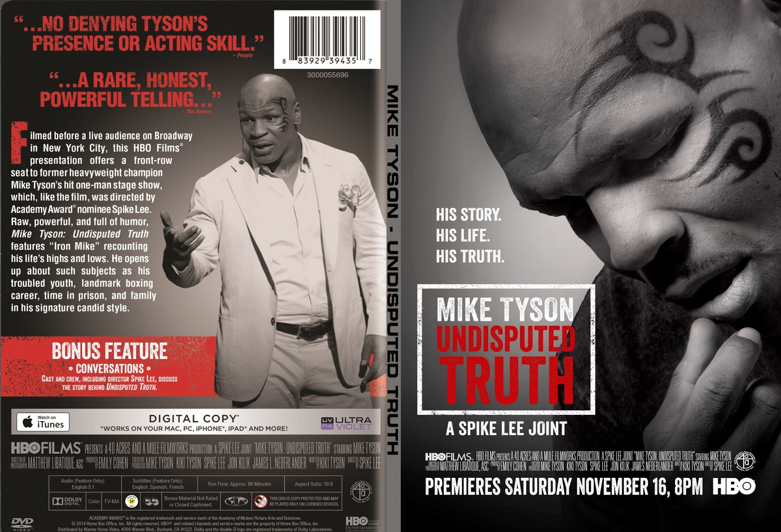 Films Et Séries Tv Avec Mike Tyson Cyber del Centenario: Mike Tyson: Undisputed Truth