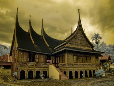 Rumah Adat Sumatera Barat Rumah Gadang Rumah Adat Sumatera Barat Rumah Gadang