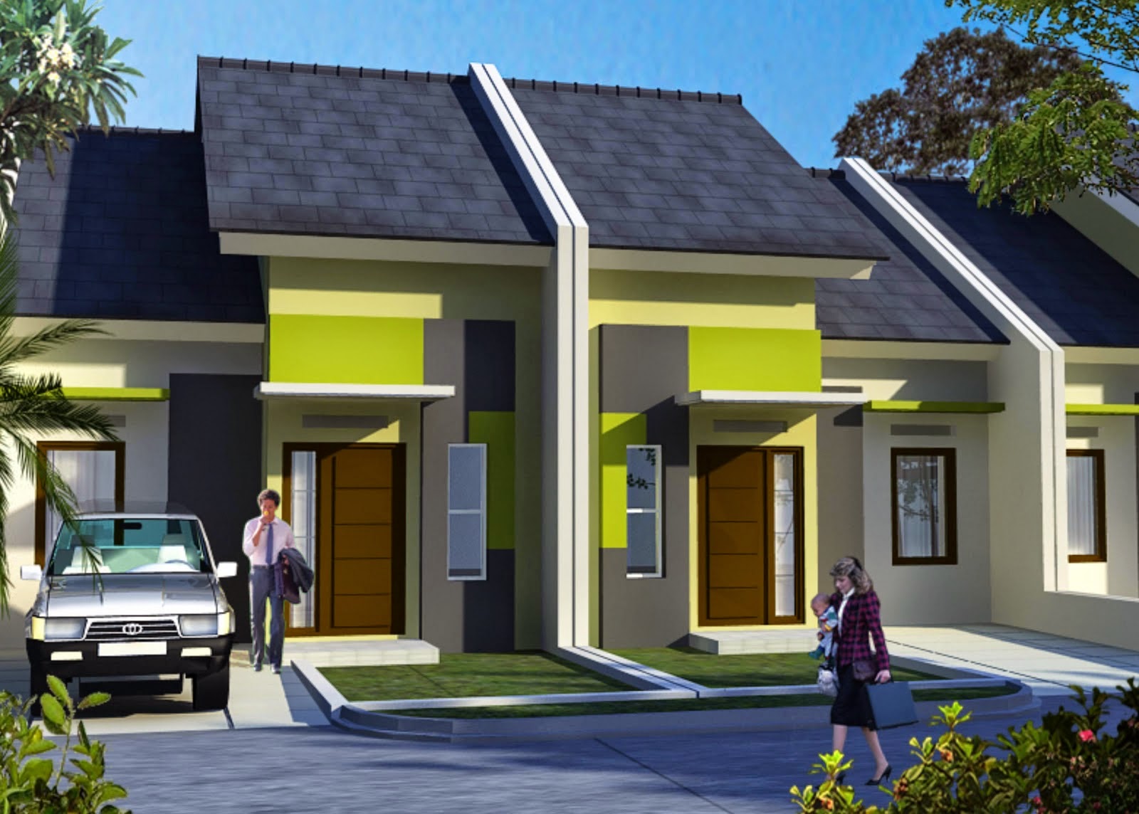 Desain Rumah Tipe 36 Tampak Depan 2015 | Desain Rumah Idaman Minimalis