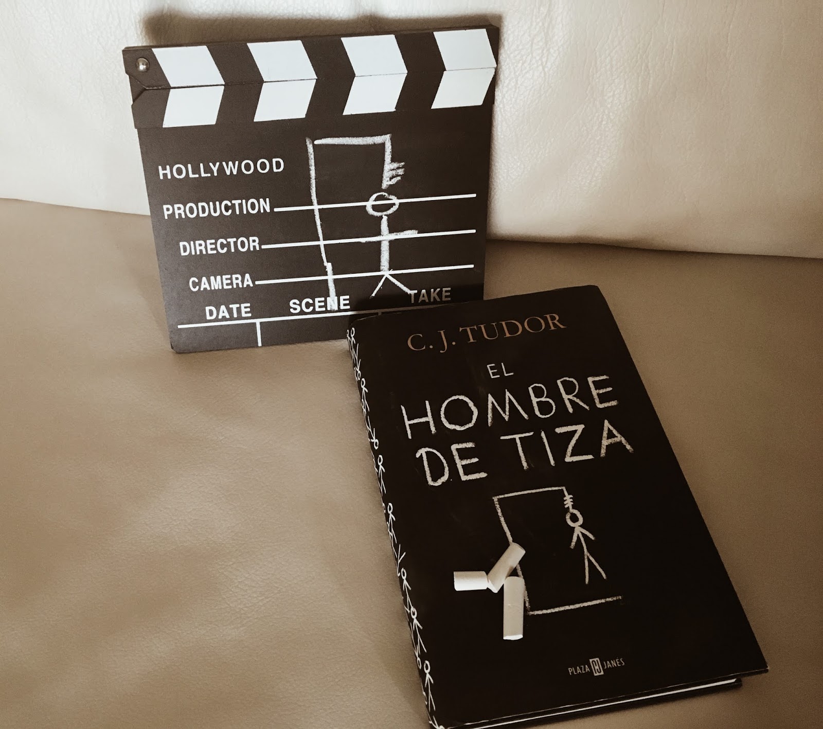 El Hombre de Tiza / The Chalk Man by C.J. Tudor (Spanish