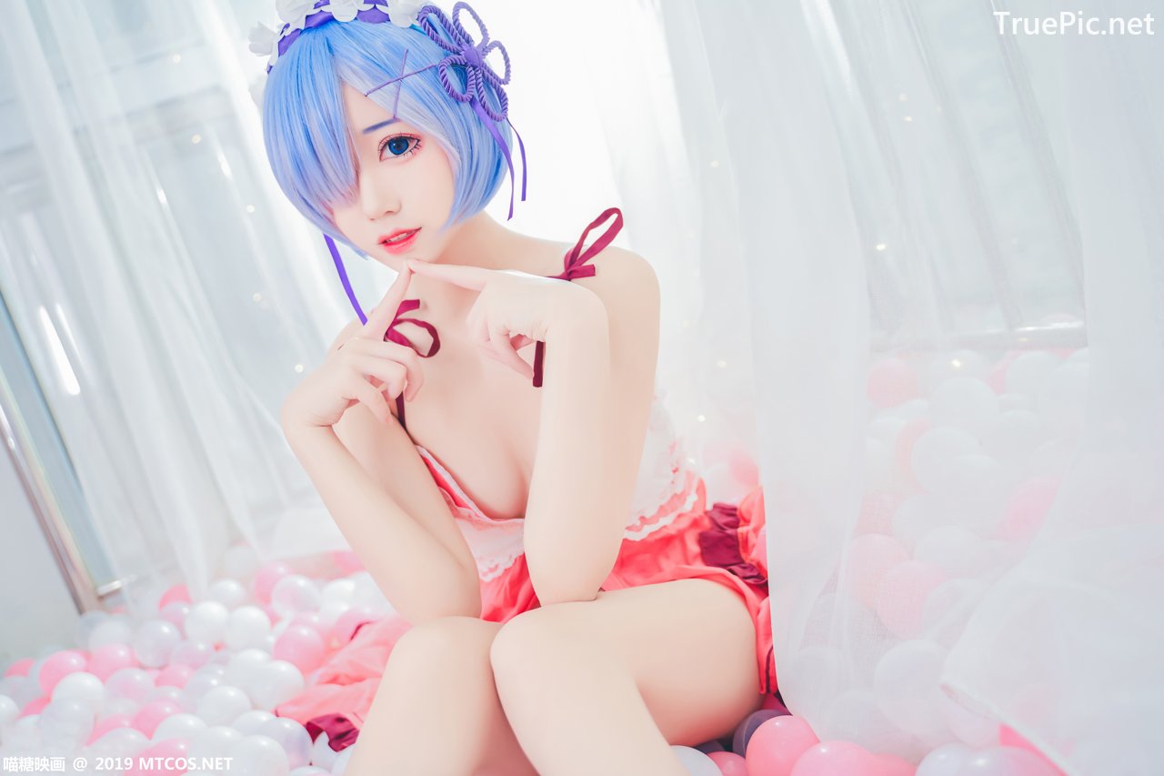 Image [MTCos] 喵糖映画 Vol.018 – Chinese Cute Model – Beautiful Rem Cosplay - TruePic.net - Picture-20