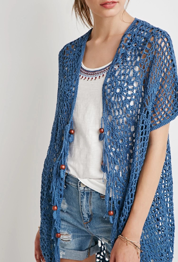 ergahandmade Crochet Vest + Diagrams