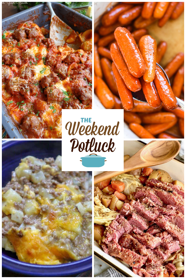 South Your Mouth: 5-Ingredient Ground Beef Casserole - Weekend Potluck 471