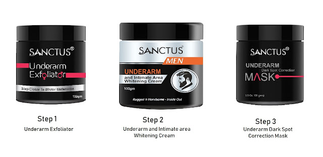Sanctus Skin & Hair Care Underarm Whitening Cream