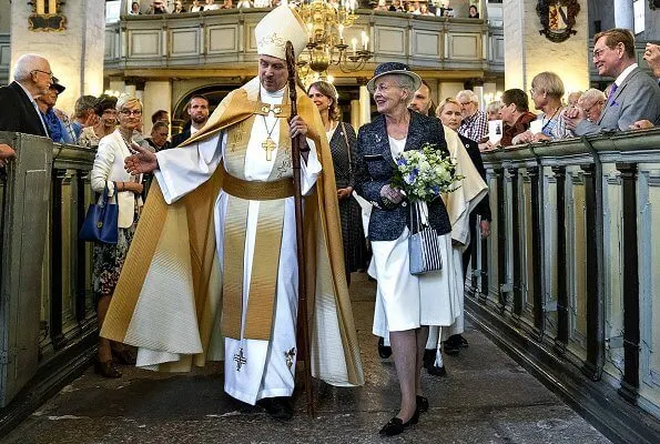 Queen Margrethe II attended celebration of the 800th anniversary of the establishment of the St. Mary’s Cathedral in Tallinn