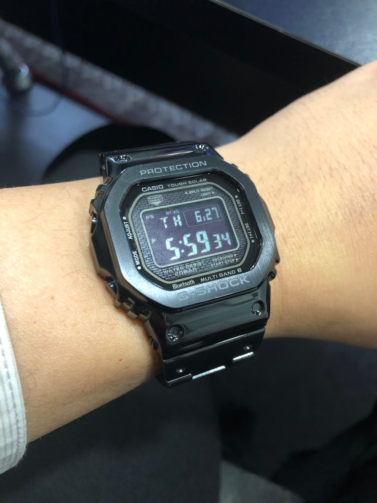 My Eastern Watch Collection: G-Shock Full Metal 5000 GMWB5000GD-1ER Black (Similar to GMWB5000V-1ER, GMWB5000-1ER, GMWB5000G-2ER, GMWB5000G-1ER, GMWB5000D-1ER, GMWB5000D-1ER, GMWB5000GD-9ER and GD5000-9JR) - A Must Have, A Review (plus Video)