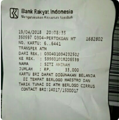 transfer bri ke mandiri syariah lewat atm