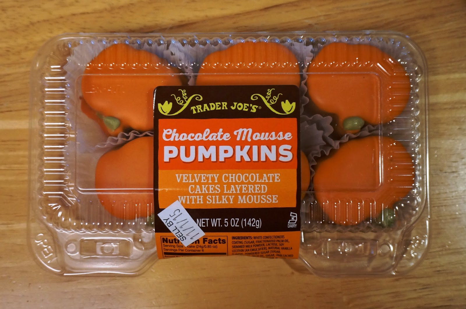 Exploring Trader Joe's Trader Joe's Chocolate Mousse Pumpkins