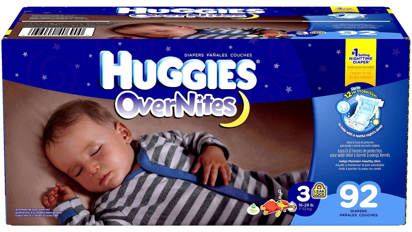 Huggies Overnight Diapers Size 5 Diaper Choices