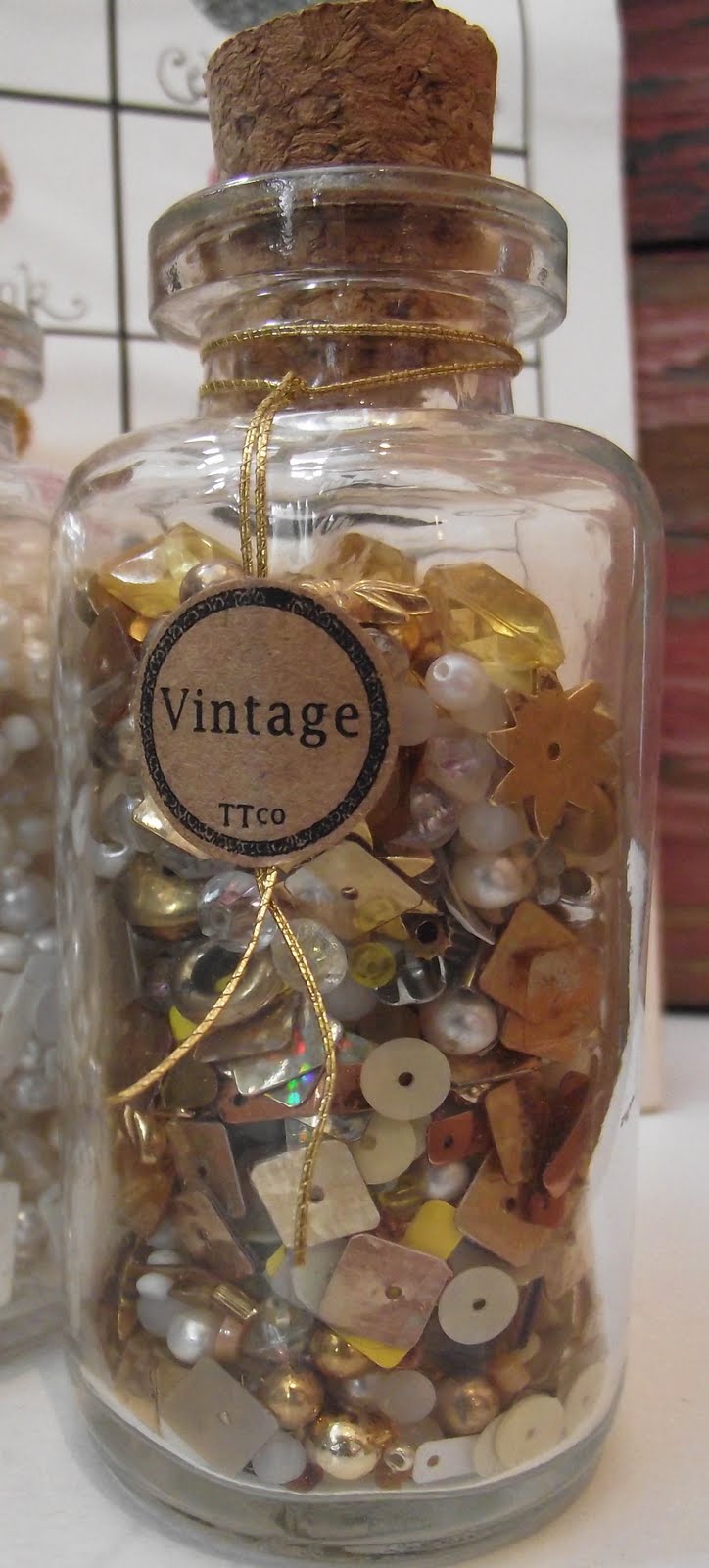 Parchment Nantucket Glitter Galore and Crafting For Sure!