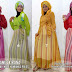 Model Baju Gamis Sifon Kombinasi