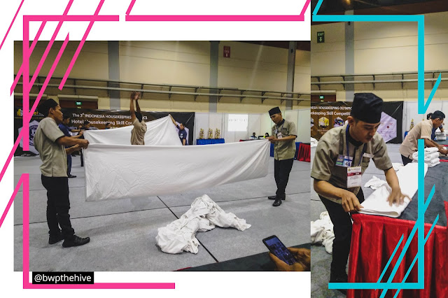 Perlombaan Linen Folding Karya Hotel Best Western Premier The Hive Hotel+Best+Western+Dekat+Halim+Perdanakusuma+Cawang
