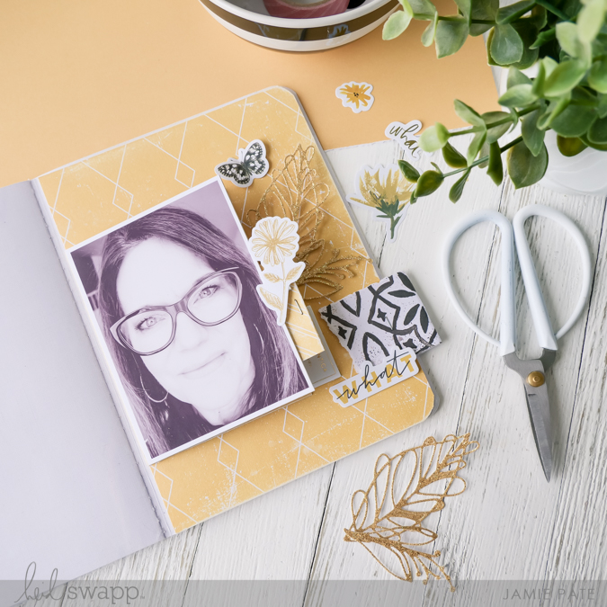 jamie pate: Using Simple Scrapbooks Cards to Build a Page Layout