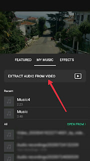 Cara Menambahkan musik di Aplikasi Inshot
