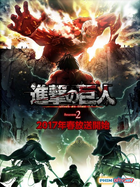 ĐẠI CHIẾN TITAN (PHẦN 2) - Attack on Titan (Season 2) (2017) ĐẠI CHIẾN TITAN (PHẦN 2) - Attack on Titan (Season 2) (2017)