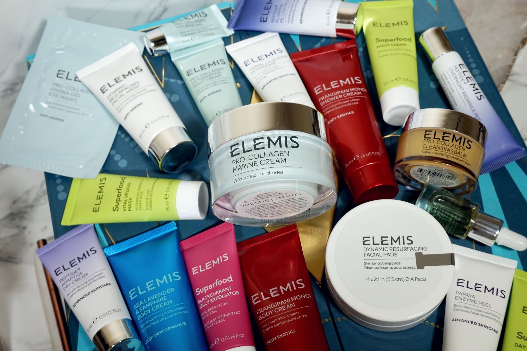  Review Elemis 25 Days of Spectacular Skin Advent Calendar PRETTY
