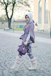 Baju atasan muslim trendy fashionable