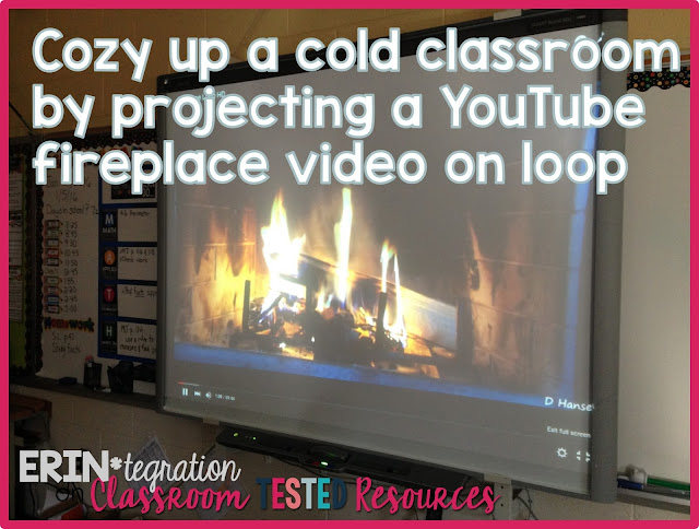 Snow Day Classroom Hacks - Quick and easy ways to infuse your classroom with fun & keep students focused on those chilly winter days that should have been a snow day!  