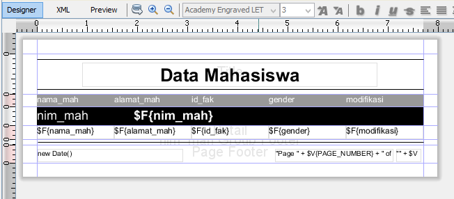 Cara membuat Ireport Di Java Netbeans  