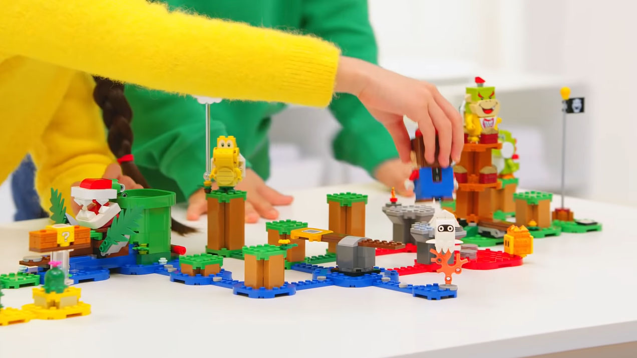 LEGOスーパーマリオ公式発表！ゲーム性高いインタラクティブセット