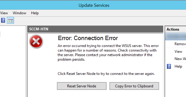 Сервис апдейт. Служба обновления Windows Server. WSUS. Ошибка майна failed to synchronize.