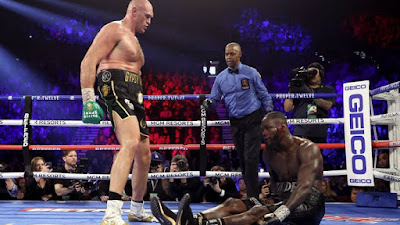 Tyson Fury Memuji Yesus Setelah Memenangkan Juara Dunia Kelas Berat Mengalahkan Deontay Wilder