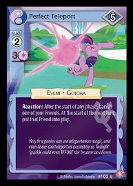 My Little Pony Perfect Teleport Absolute Discord CCG Card