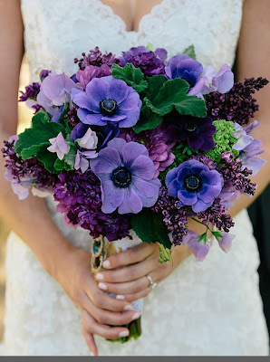lilacs wedding flowers