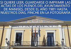 ACTAS DEL AYUNTAMIENTO DE MANISES DESDE 1981