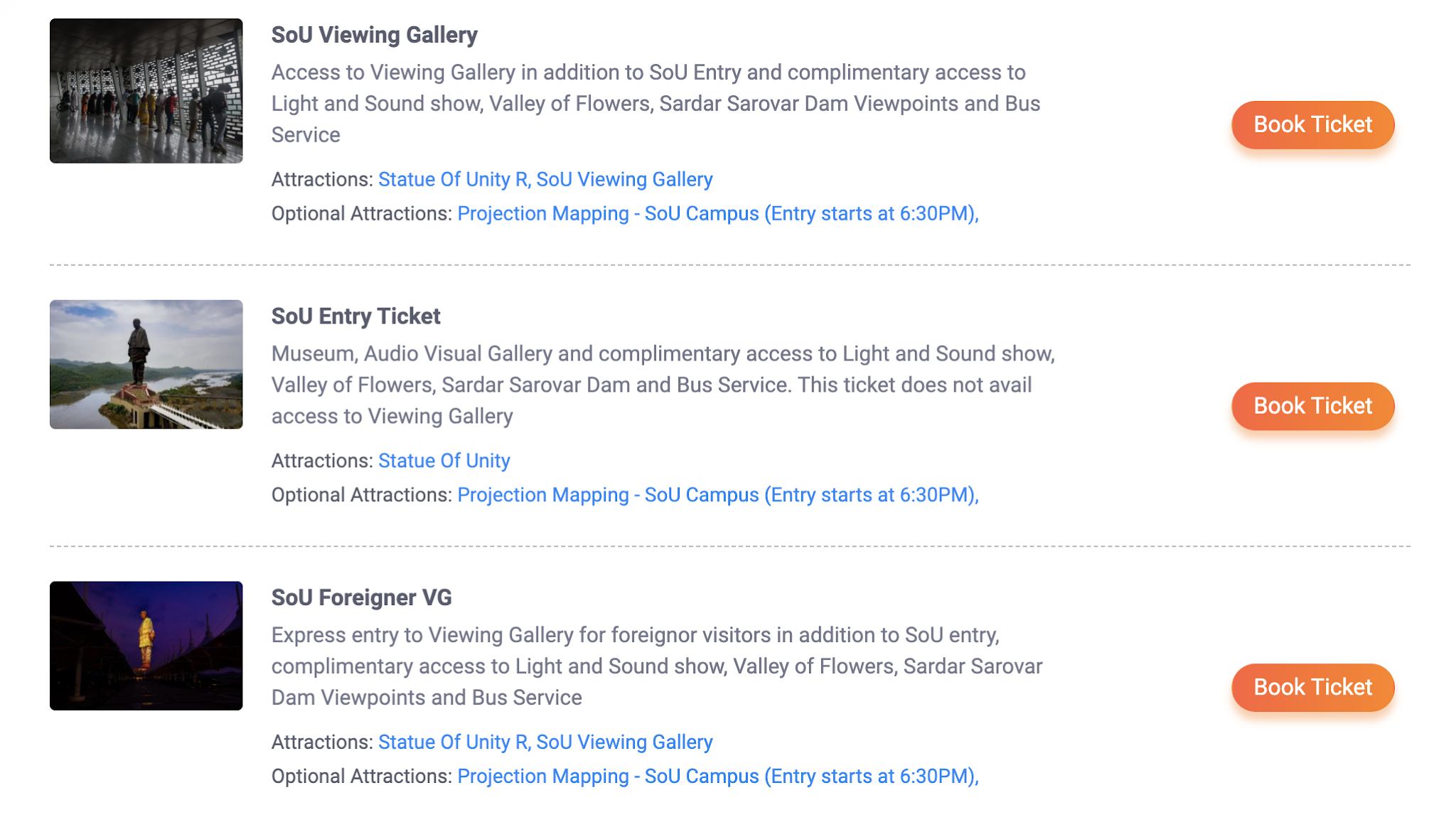 Statue of Unity Tickets Price List 2021 2022 River Rafting, Jungle