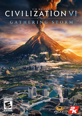 Sid Meiers Civilization 6 Gathering Storm Game Cover Pc