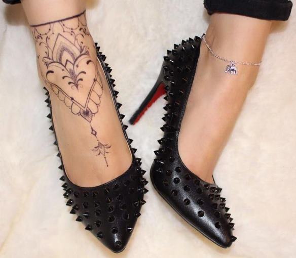 Feet Mehndi Feet Mehndi Design