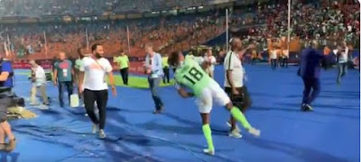 Alex Iwobi Dances Gbe Body After Super Eagles Win Against South Africa