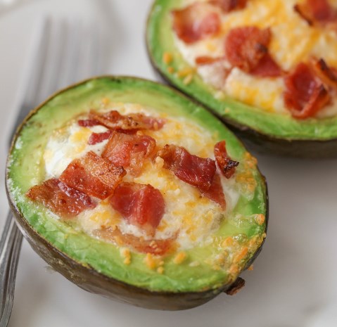 AVOCADO BACON AND EGGS #healthydiet #paleomeals
