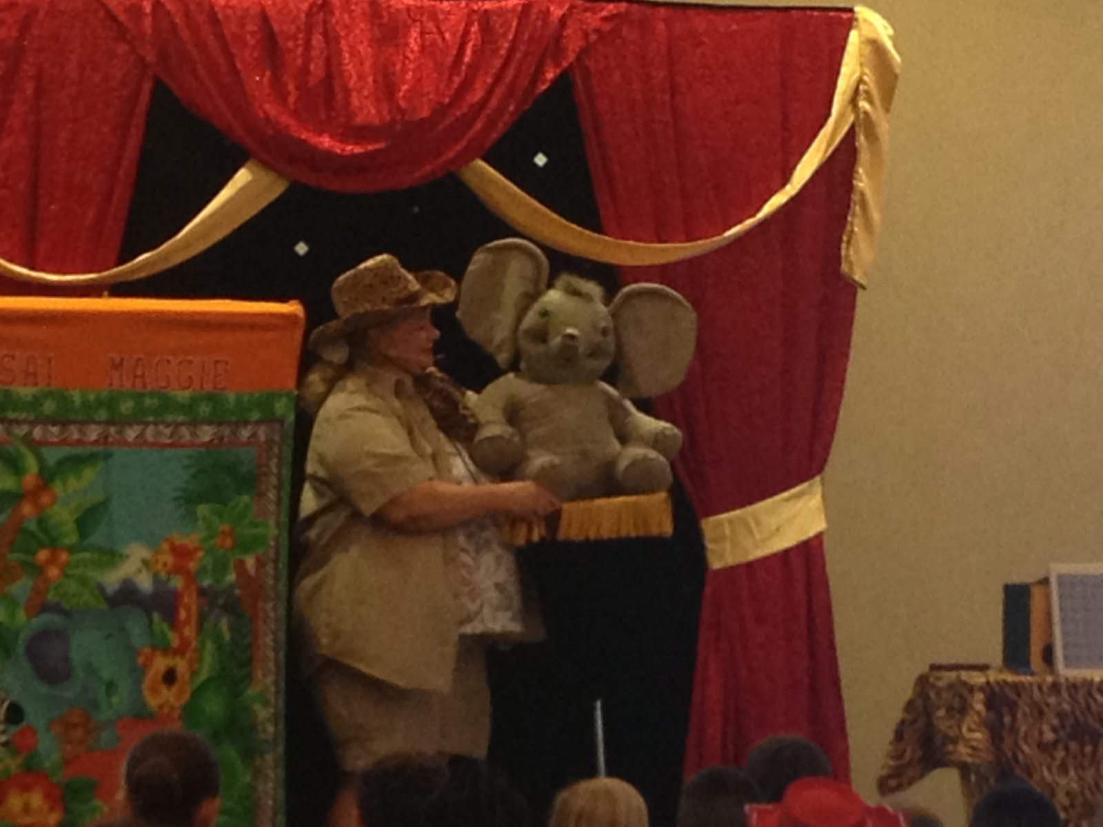 Life Is Just So Daily Puppet Show at the Library...