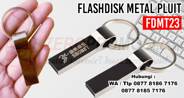 Flashdisk Promosi FDMT23, Souvenir USB Metal bentuk Pluit, Flashdisk Metal, usb gantungan kunci, flashdisk pluit