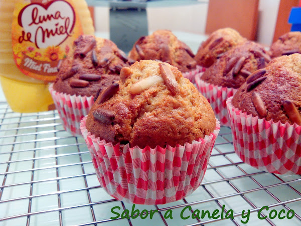 MAGDALENAS DE MIEL Y YOGURT