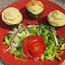 Muffins de carne molida con puré de papas