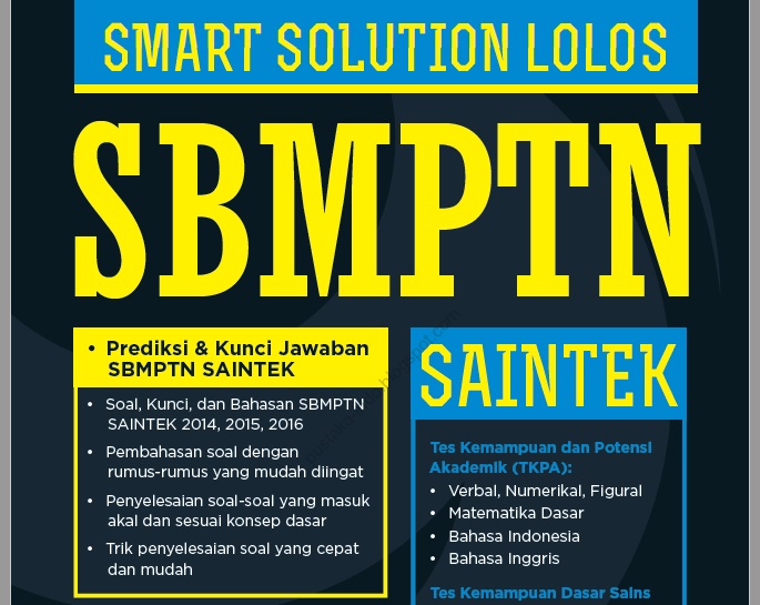 Download Primagama Smart Solution Lolos SBMPTN SAINTEK