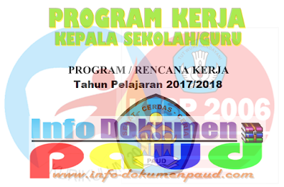 Download Contoh Program Kerja TK/PAUD